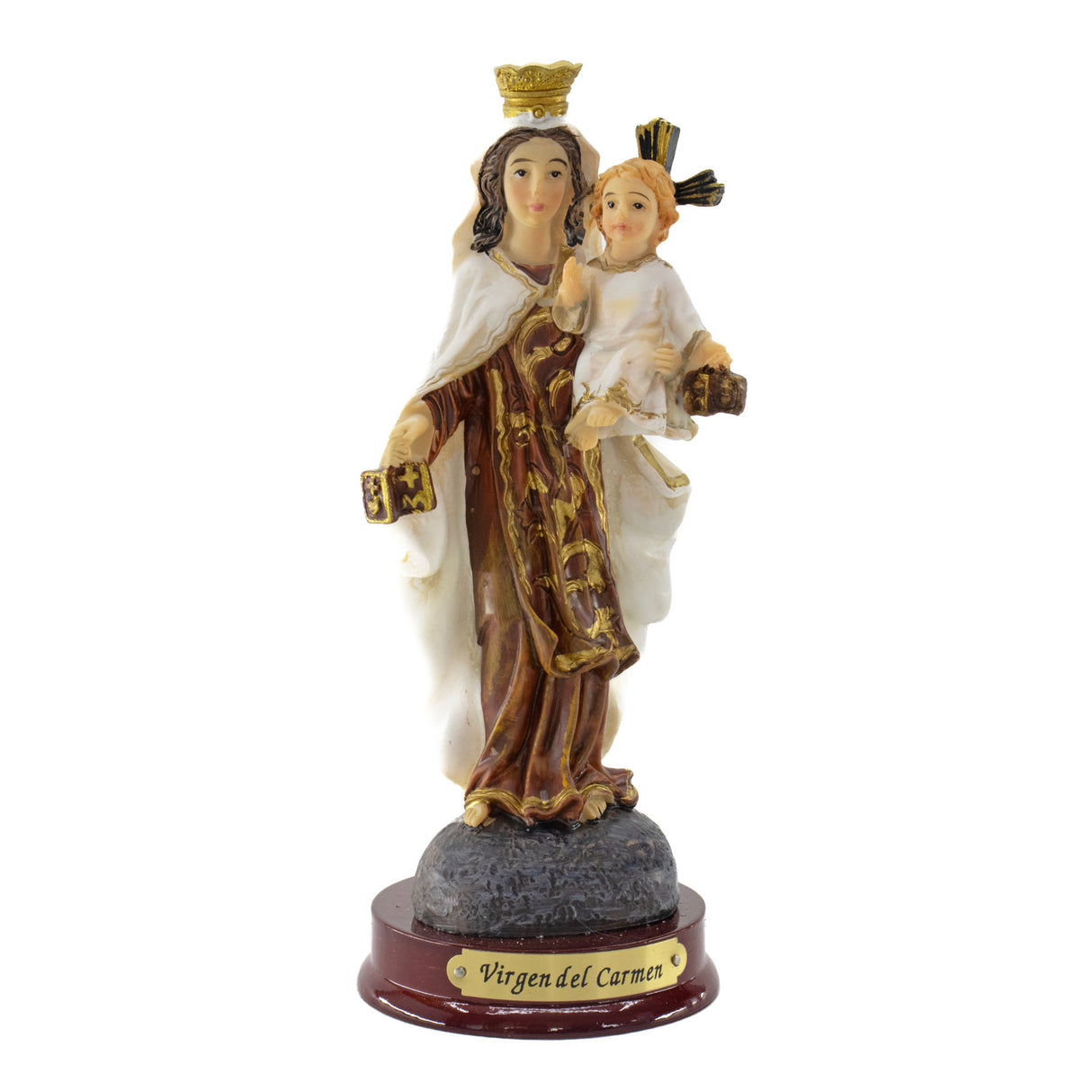 Virgen del Carmen - 14 cm
