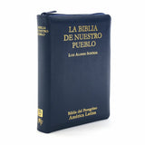 La Biblia de nuestro pueblo con estuche cremallera grande