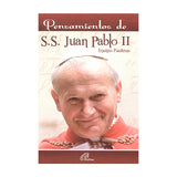 Thoughts of His Holiness John Paul II