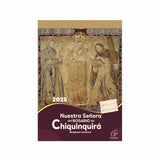 Calendario de pared - Nuestra Señora del Rosario de Chiquinquirá 2025