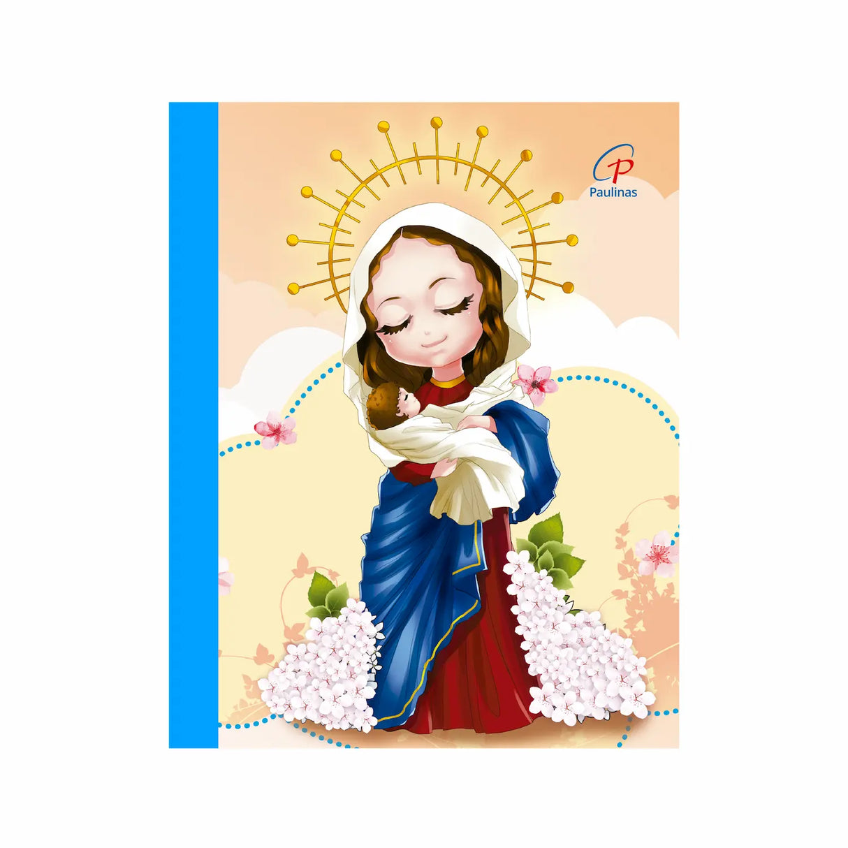 Cuaderno infantil cosido rayado - María Auxiliadora