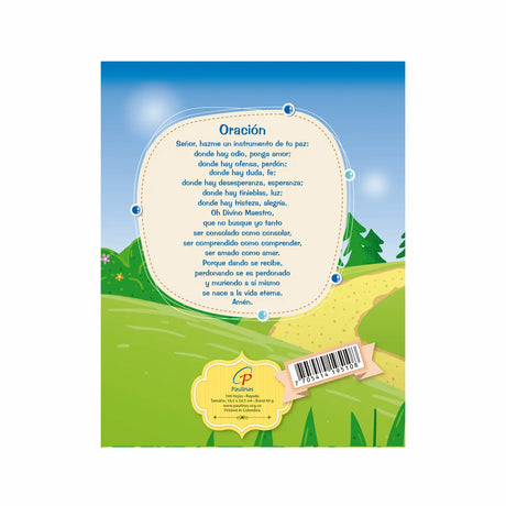 Cuaderno infantil cosido rayado - San Francisco de Asís