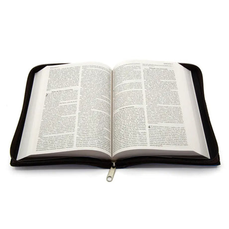 The rustic Bible of Our Town with leather case