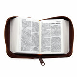 Our People's Pocket Bible with brown case