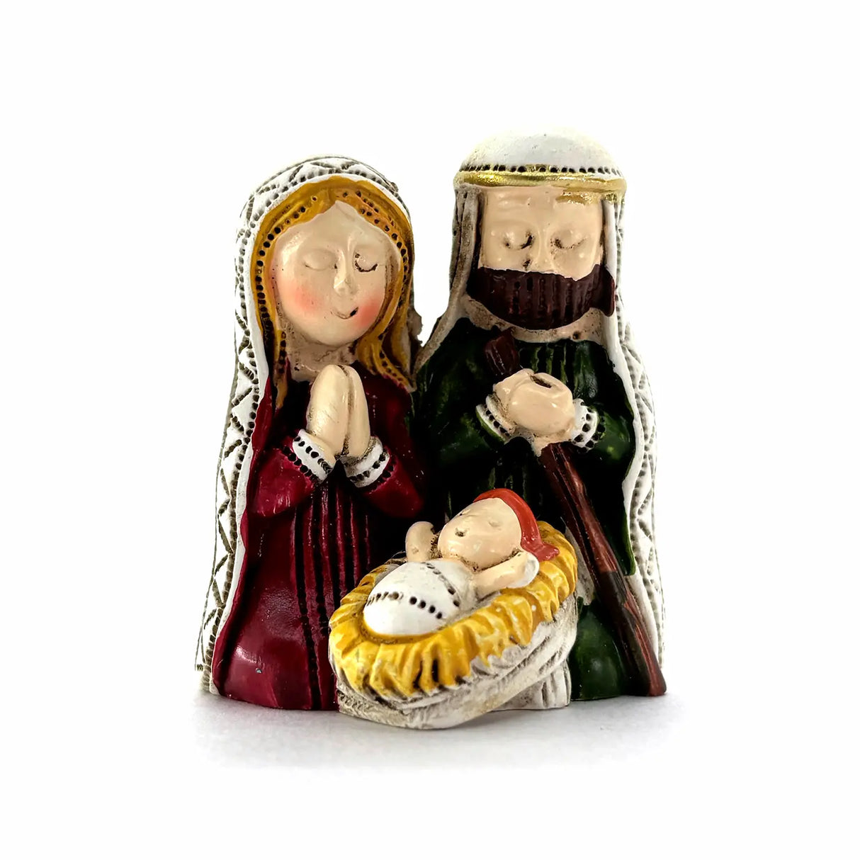 Pesebre jesús en cuna - 4 cm