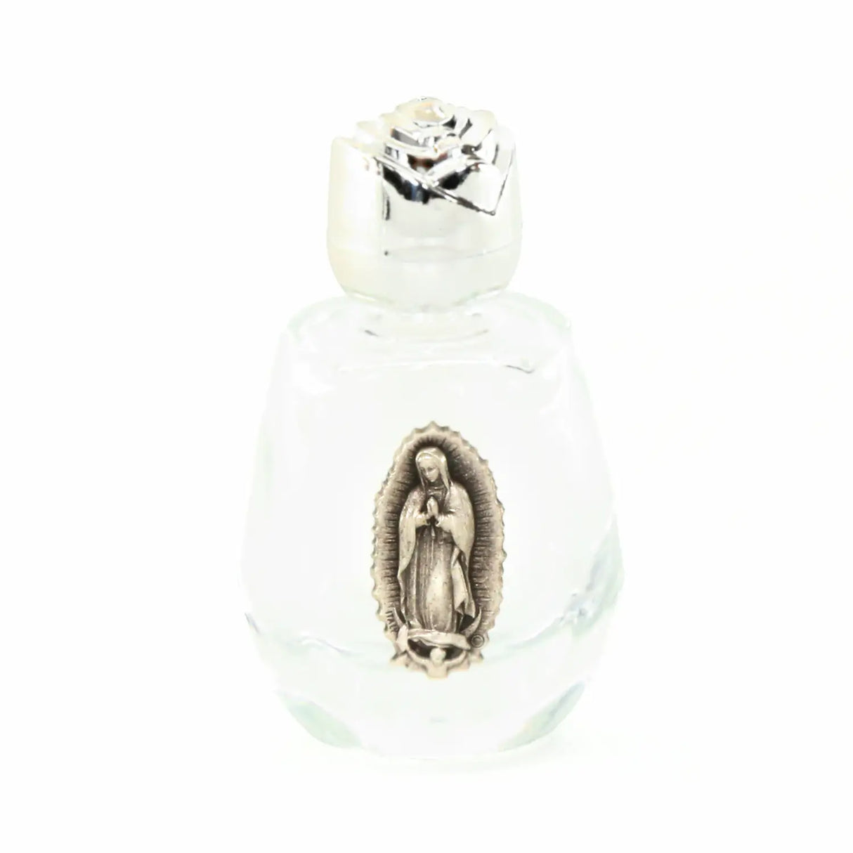 Botella agua bendita Virgen de Guadalupe - 6 cm