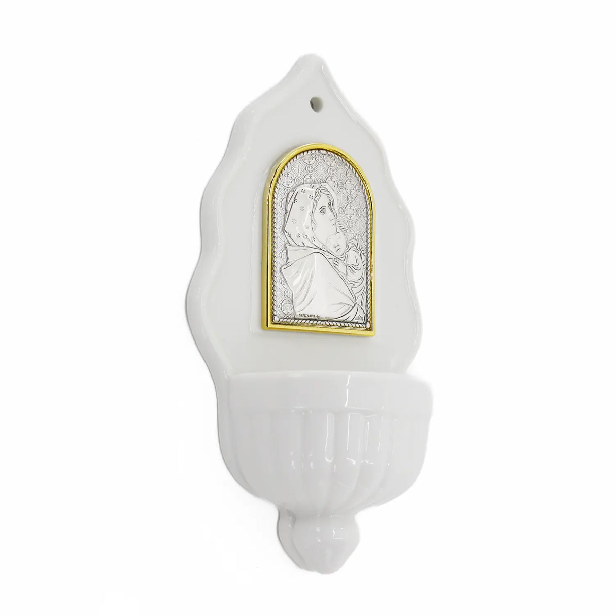 Pila de agua Bendita Virgen - 16 cm