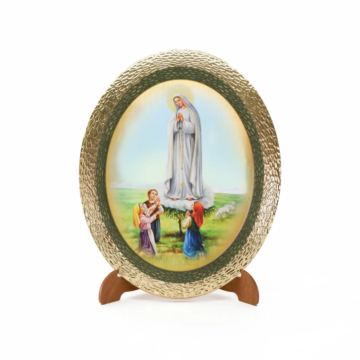 Cuadro grande Virgen de Fátima - 24 cm