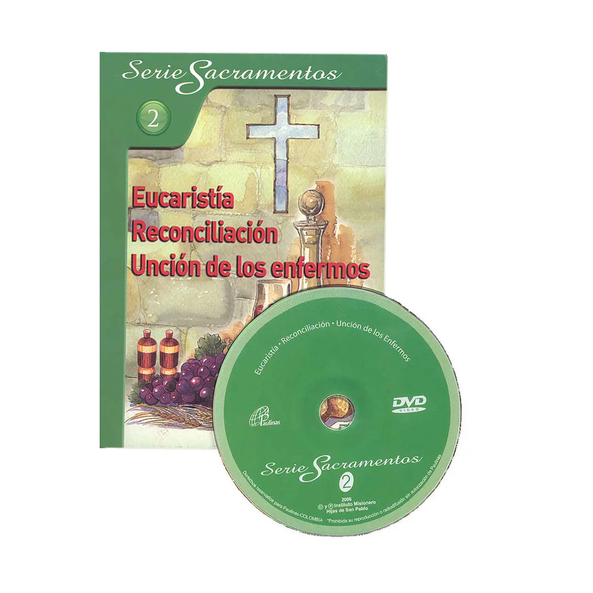 Sacramentos 2 - Eucaristía, reconciliación y unción de enfermos - DVD